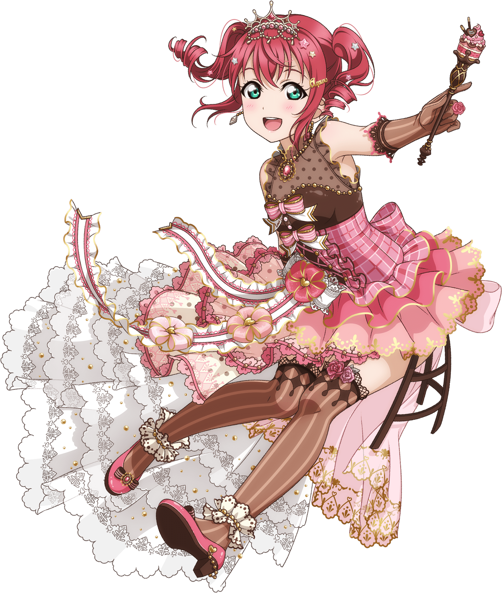 Anime, Klab, Love Live Sunshine , Love Live - Ruby Love Live Transparent (2628x1984), Png Download