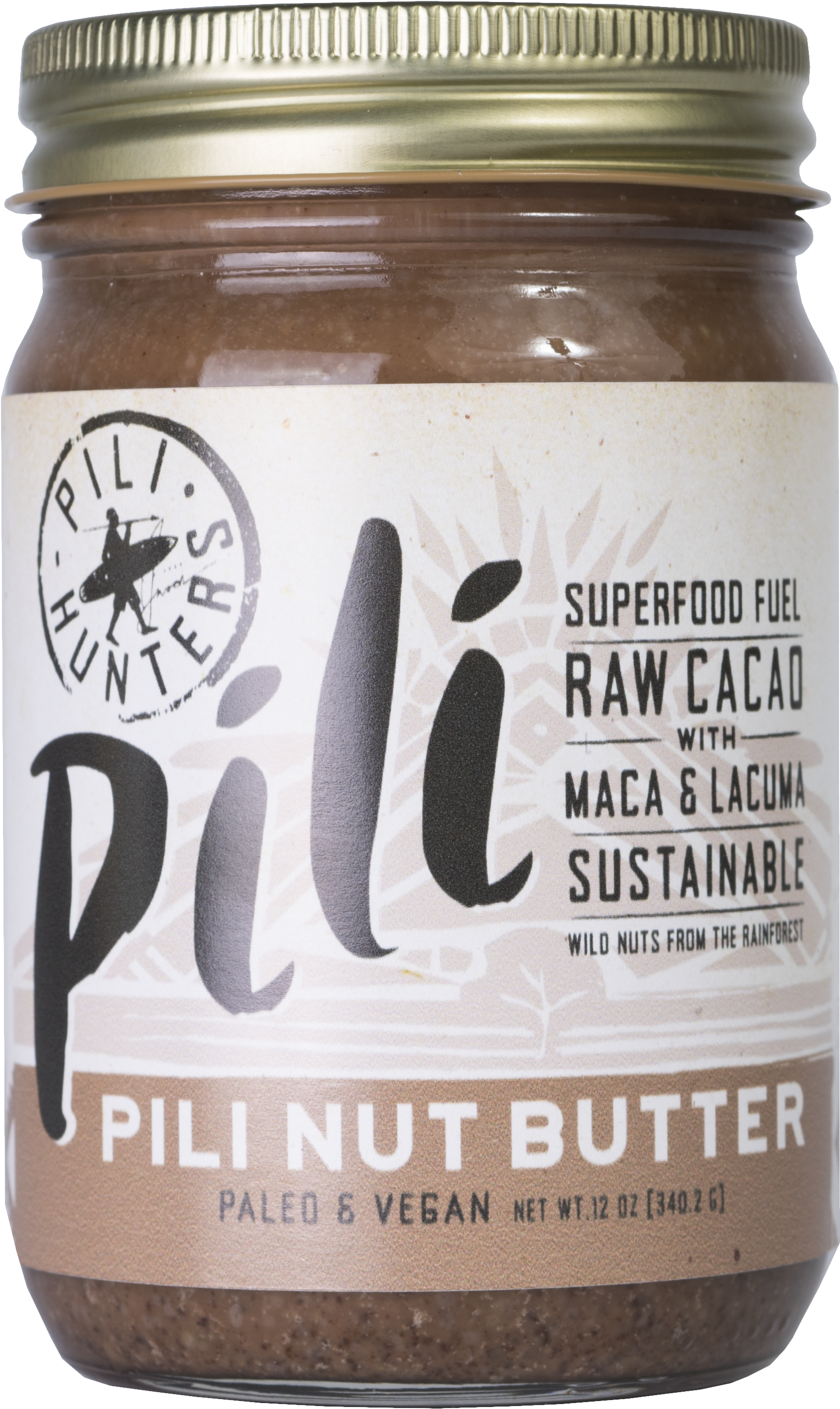 Pili Nut Raw Cacao Butter Switchgrocery - Pili Hunters Pili Nut Butter (3022x3066), Png Download