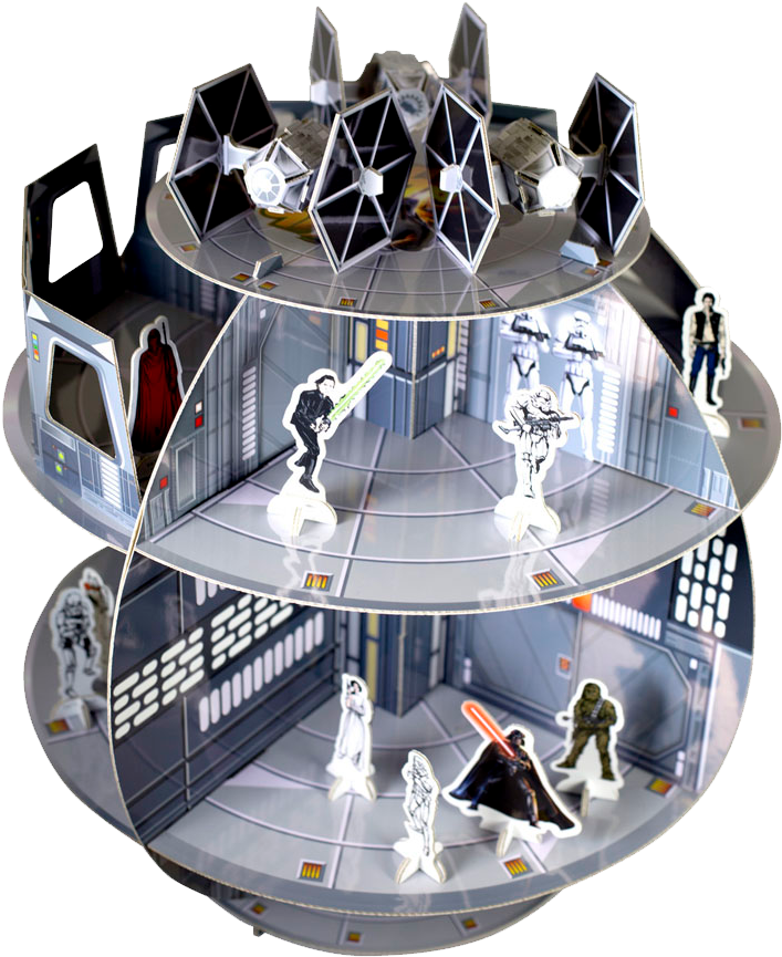 Star Wars - Death Star Construction Play Set (874x874), Png Download