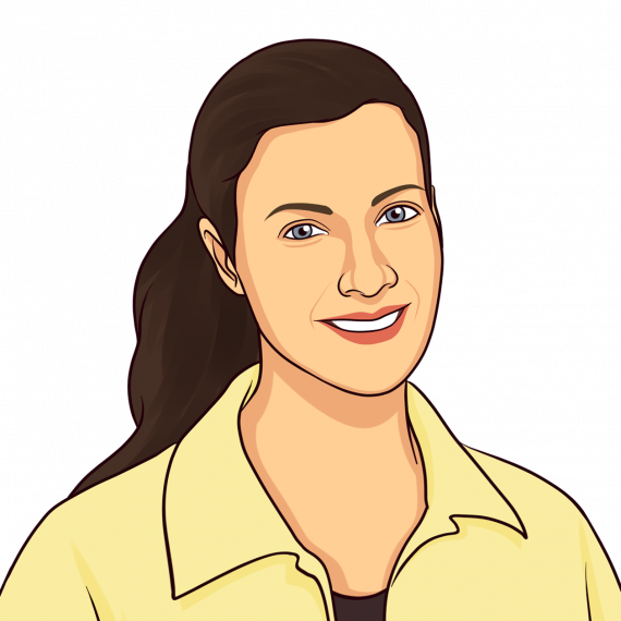 Anat Goodman - Cartoon (570x570), Png Download