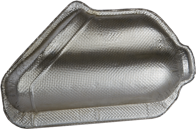 Sharp Edges Are Eliminated, And The Heat Shield Dies - Bread Pan (743x495), Png Download