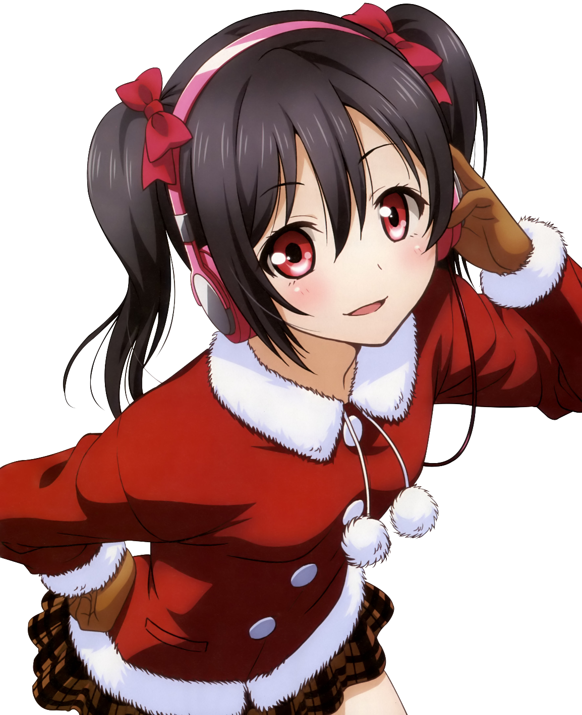 Source - Pema001 - Nico Yazawa Hatsune Miku Christmas (1154x1419), Png Download