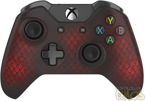 Authentic Microsoft Quality - Xbox 1 Controller Red (474x340), Png Download