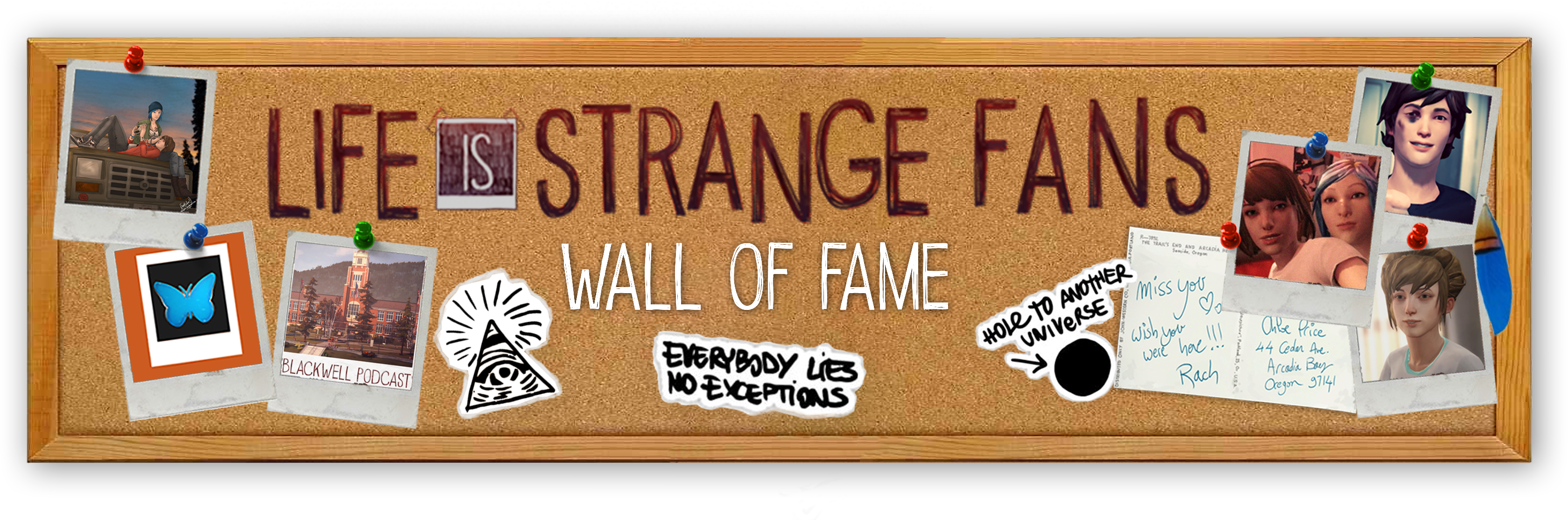 Wall Of Fame - Life Is Strange Limited Edition Xbox One Game (3492x1159), Png Download