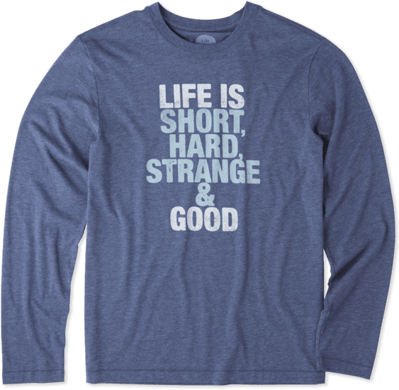 Men's Life Is Strange Good Long Sleeve Cool Tee - Moral (570x570), Png Download