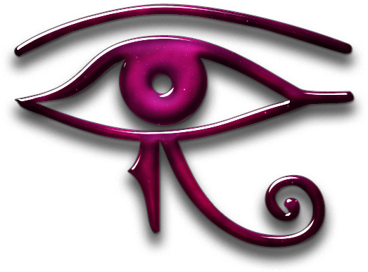 Stunning Egyptian Eye Tattoo Design Photo - Sword Skull Belt Buckle Extent Designs & Quality (600x600), Png Download