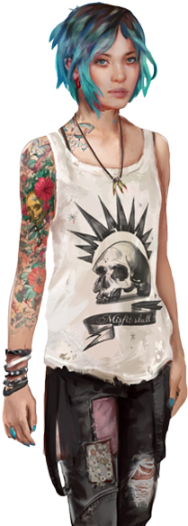 Life Is Strange - Life Is Strange Rachel Tattoo (400x625), Png Download