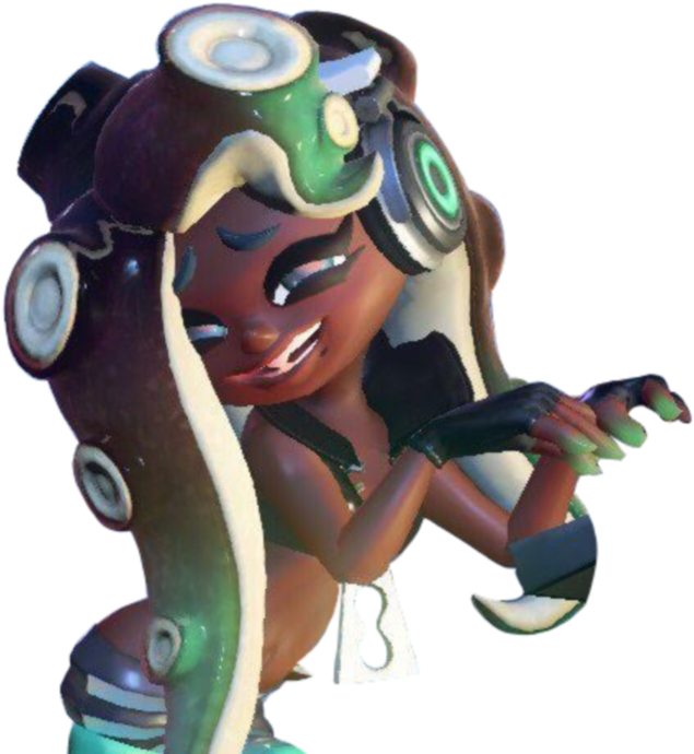 Memei Edited That One Marina Pic To Have A Transparent - Splatoon Background Transparent (1280x720), Png Download
