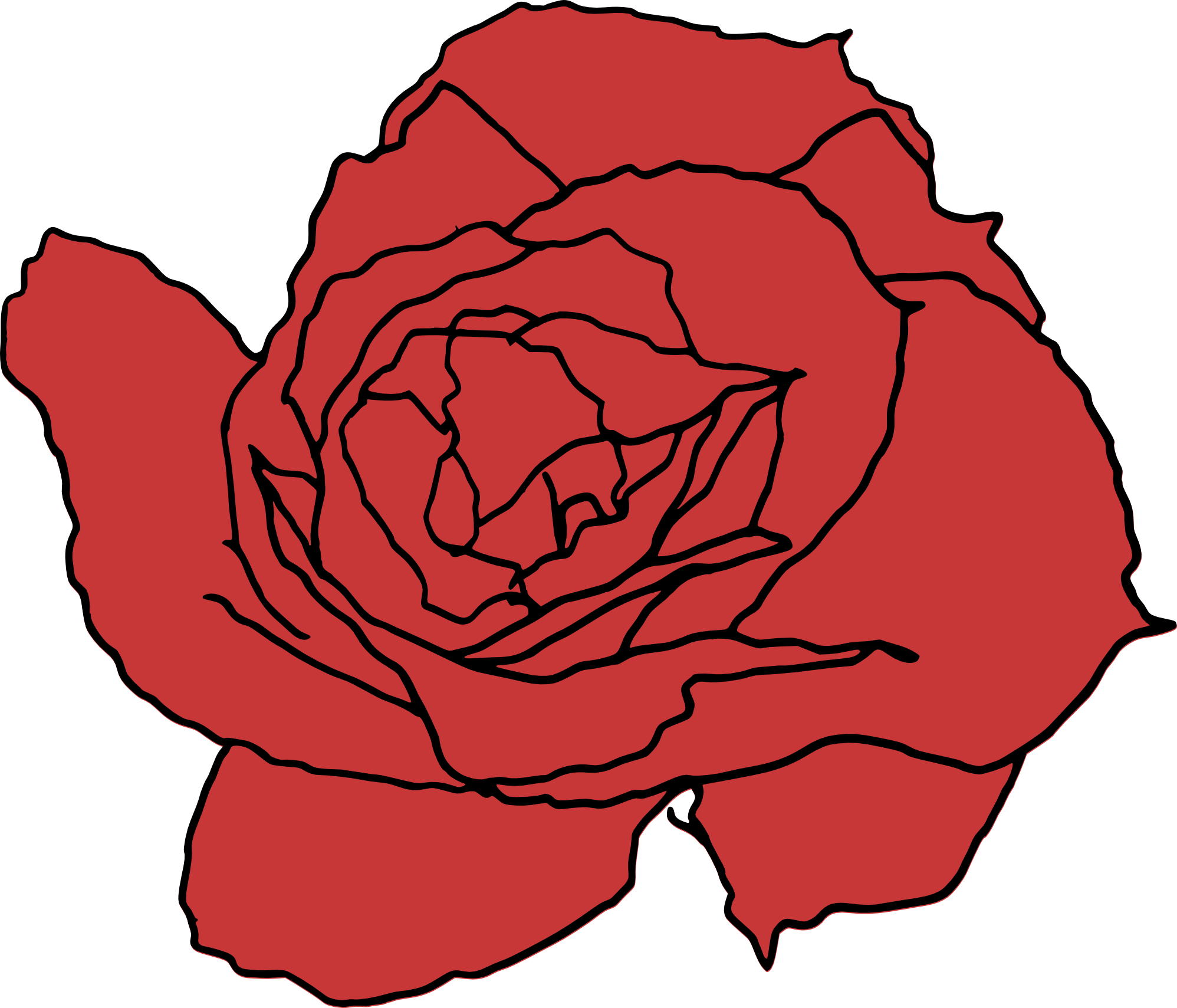28 Collection Of Rose Png Drawing - Drawing (1996x1709), Png Download
