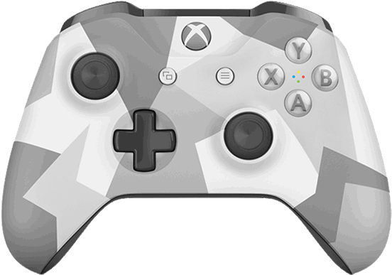Xbox Wireless Controller - Winter Forces Special Edition (600x600), Png Download