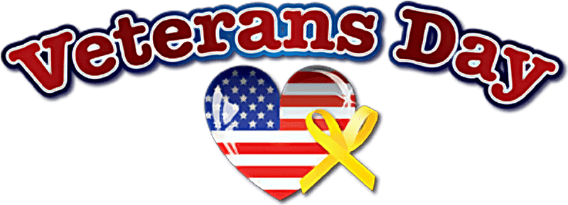 Day Clipart Veterans - Veterans Day Clip Art Transparent (800x297), Png Download