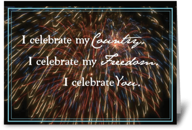 3312 Veteran's Day Celebrate Greeting Card - Veteran Thank You For Your Service, Military, Fireworks (424x349), Png Download