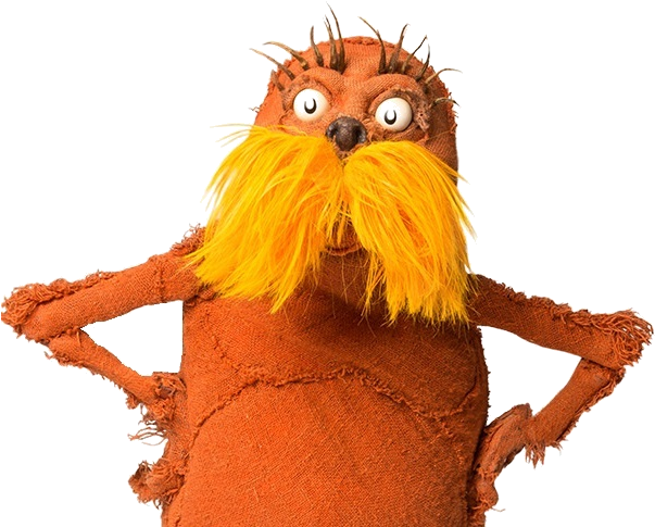 As Winner Of The Old Vic's Competition To Design A - Dr Susan The Lorax (607x492), Png Download