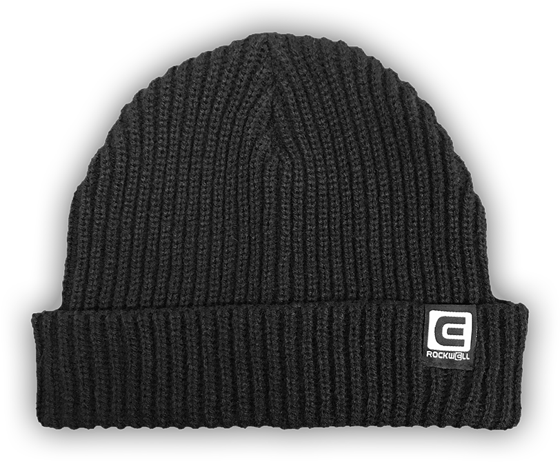 Rockwell Omni-fit Beanie - Rib Beanie (835x1026), Png Download