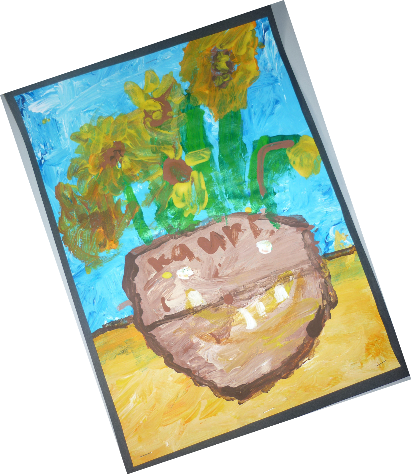 We Used Paintings By Vincent Van Gogh To Inspire Our - Modern Art (1385x1600), Png Download