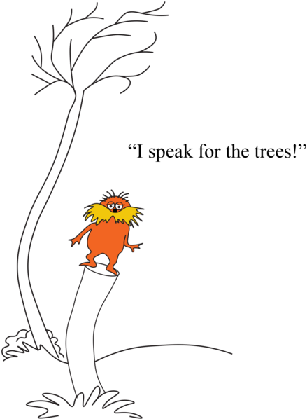 Lorax Tshirt 2017a - Cartoon (500x614), Png Download