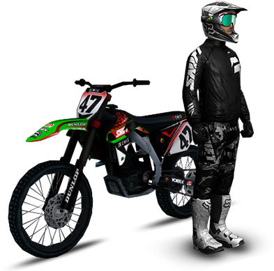 Motocross Cut Out Png 16 Png Images - Dirt Bike Rider Png (400x400), Png Download