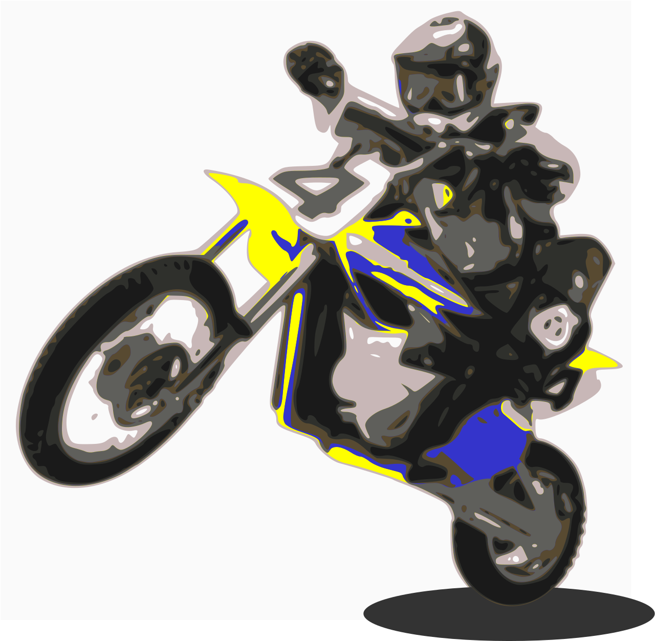 How To Set Use Dirtbike Clipart (637x900), Png Download