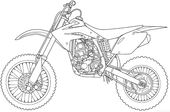 Picture Transparent Riders And Parents Brett Downey - Dirt Bike Drawing Ideas (600x450), Png Download