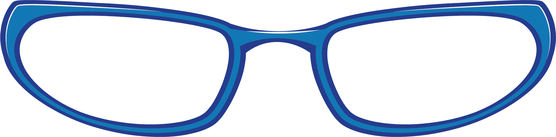Download Sunglasses Clipart - Blue Eyeglasses Clipart PNG Image with No  Background - PNGkey.com, image size:1820x450