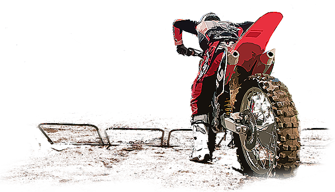 Motocross By Donblacky08 On Deviantart - Motocross Jump (679x390), Png Download