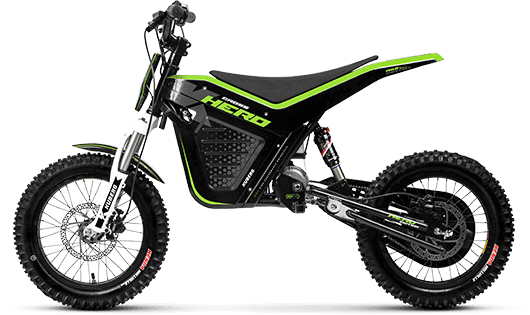 Kuberg Hero Electric Dirt Bike For Kids Made In Europe - Kuberg Hero Cross (530x315), Png Download