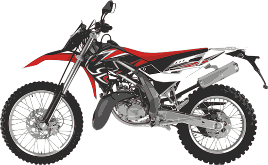 Motocross Motorcycle Bike Motorbike Sport - Aprilia Sx 125 2 Stroke (552x340), Png Download