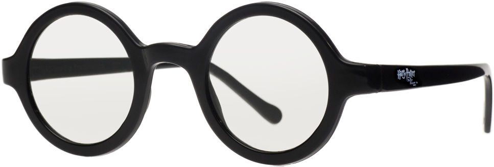 Harry Potter Glasses Clipart Mart - Glasses Clipart Png (1000x360), Png Download