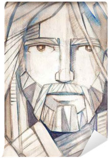 Dibujos A Lapiz De Jesucristo (400x400), Png Download