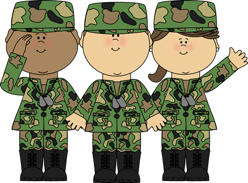 Closed For Veteran's Day - Soldiers Clip Art (500x370), Png Download