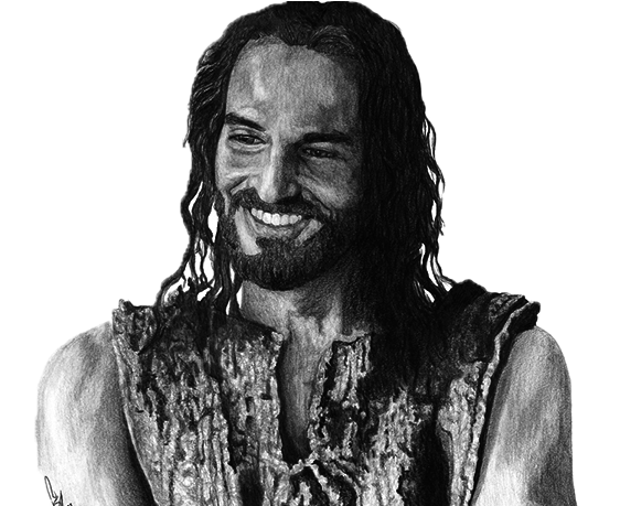It Is What It Is Banner Jesus - Jesus Smiling (1920x459), Png Download