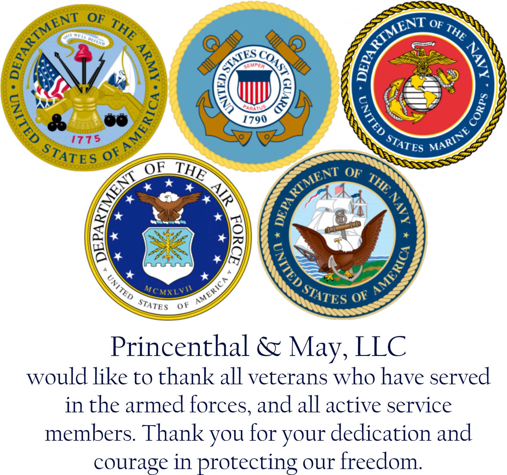 Veterans Day - Us Military Branches Seals (1771x1649), Png Download