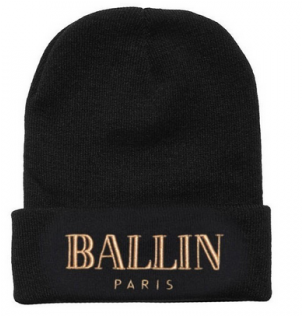Ballin Paris Beanie Hat - Ballin Paris Beanie (600x315), Png Download
