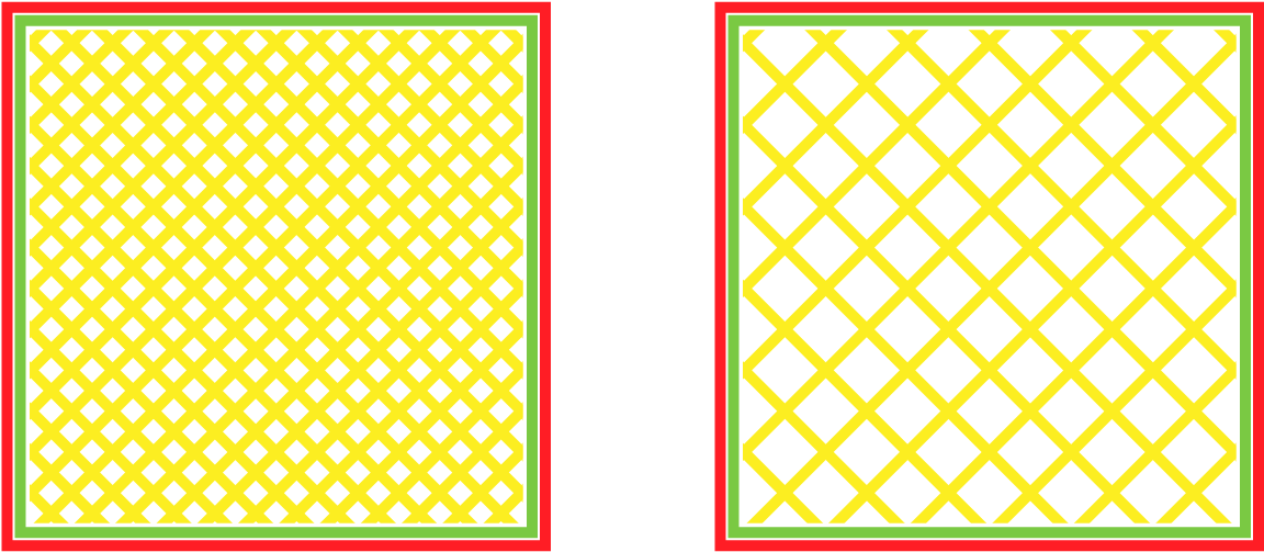 Infill Density Complete - Lines Infill (1170x520), Png Download