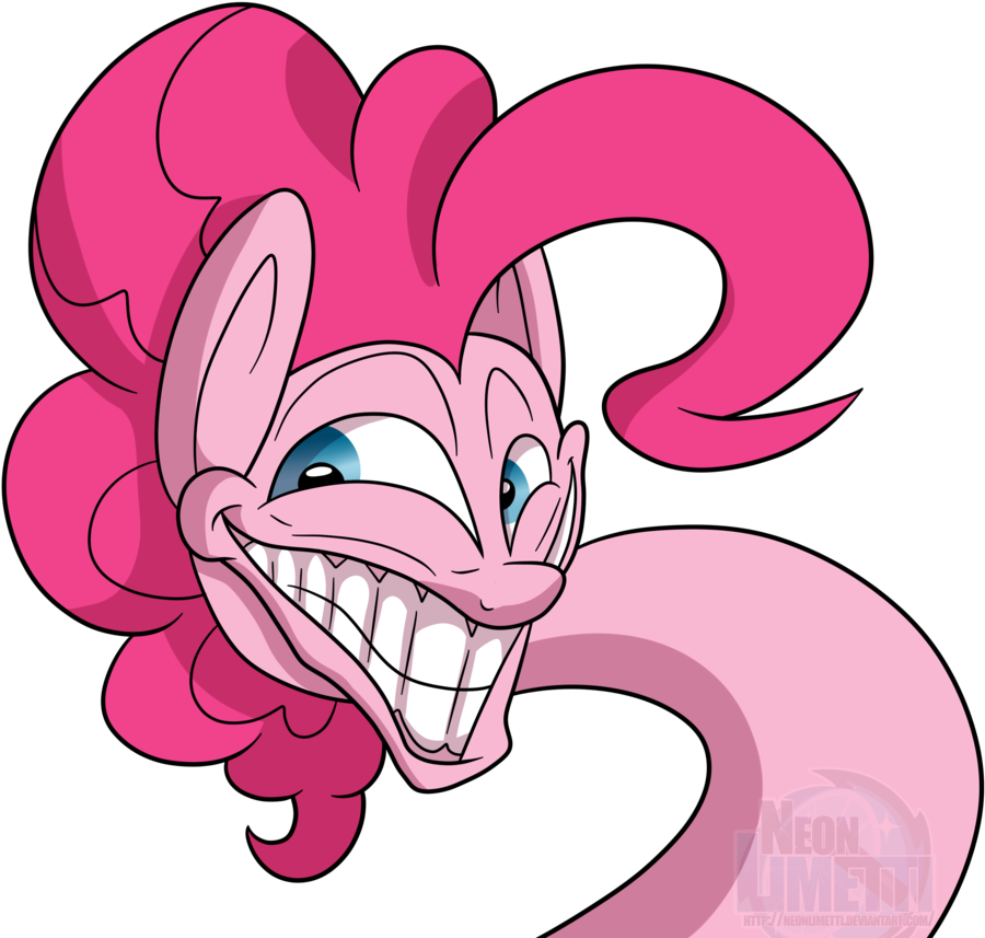 Neoncel, Faic, Pinkie Pie, Safe, Simple Background, - Filename (1024x887), Png Download