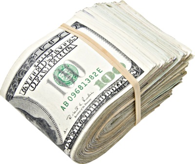 Money Stack Psd - Get Rich In Spite Of Yourself Collection - An If You (400x335), Png Download