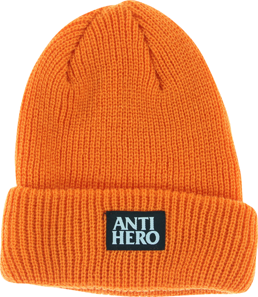 Ah Black Hero Cuff Beanie Orange - Men's Texas Orange Texas Longhorns Alvin Uncuffed Knit (521x600), Png Download