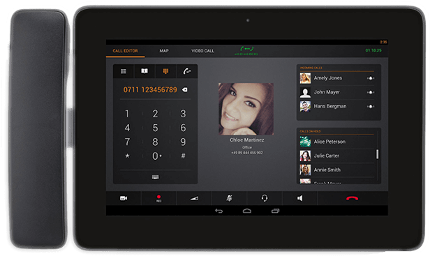 Slide-img3 - Gigaset Pro Maxwell 10 Wireless Ip Video Phone (774x366), Png Download