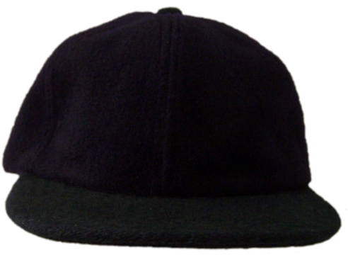 men's turned edge ribbed wool beanie