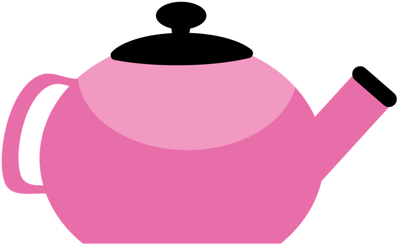 Watercolor Teapot Png - Cozinha Minus (900x592), Png Download