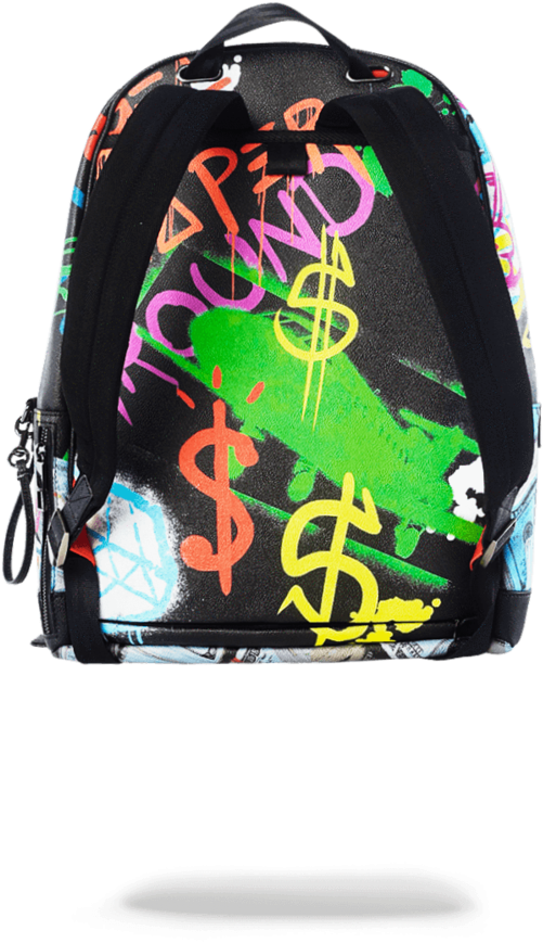 Money Bear Stacks Backback - Shoulder Bag (802x1023), Png Download
