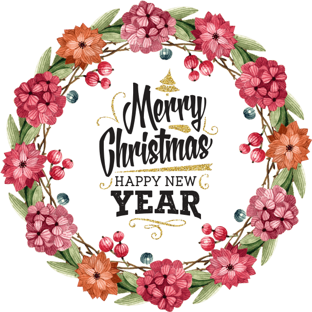 Beautiful Watercolor Christmas Messages Sticker-0 - Christmas Day (618x618), Png Download