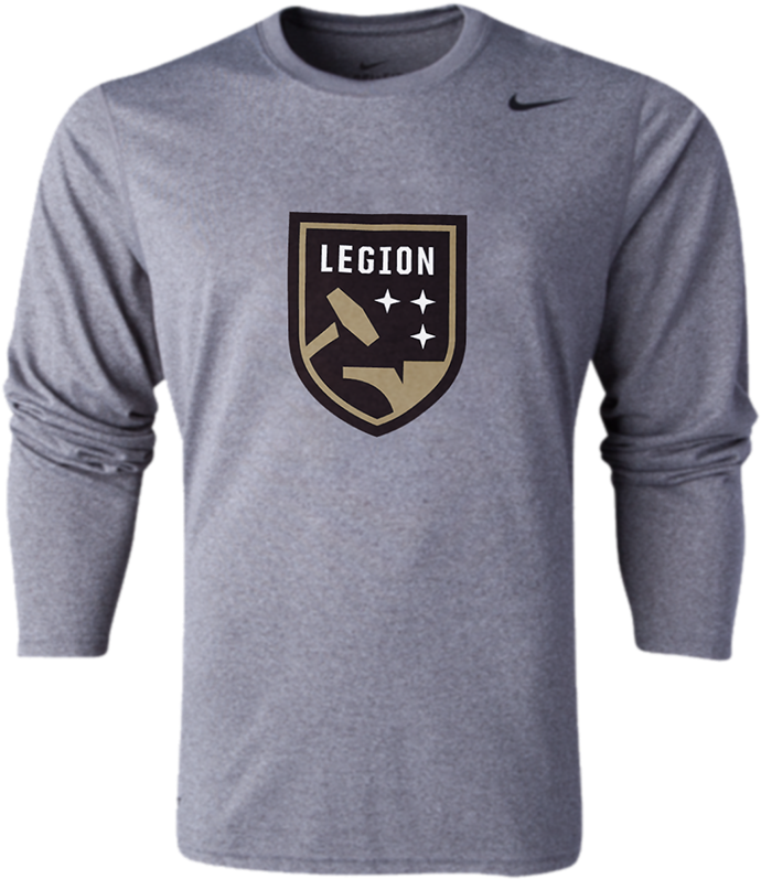 Legion Fc Nike Legend L/s Logo Tee - Nike Men's (1080x1080), Png Download