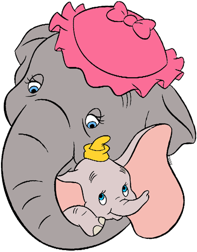 #dumbo, #mothersday - Disney Mother's Day 2018 (407x519), Png Download