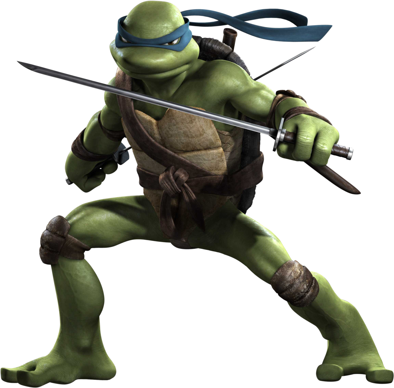 Leonardo Tmnt - Fangeplus Fange Large 3d Teenage Mutant Ninja Turtles (1559x1455), Png Download