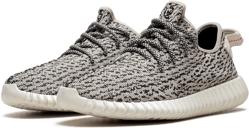 Yeezy Turtle Dove Front View (1000x600), Png Download