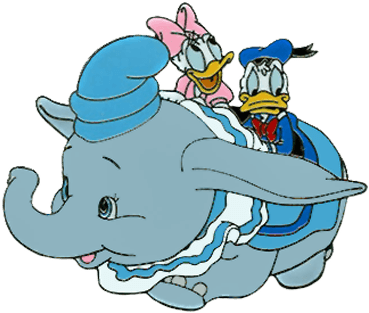 Dumbo Clip Art - Clip Art (386x331), Png Download