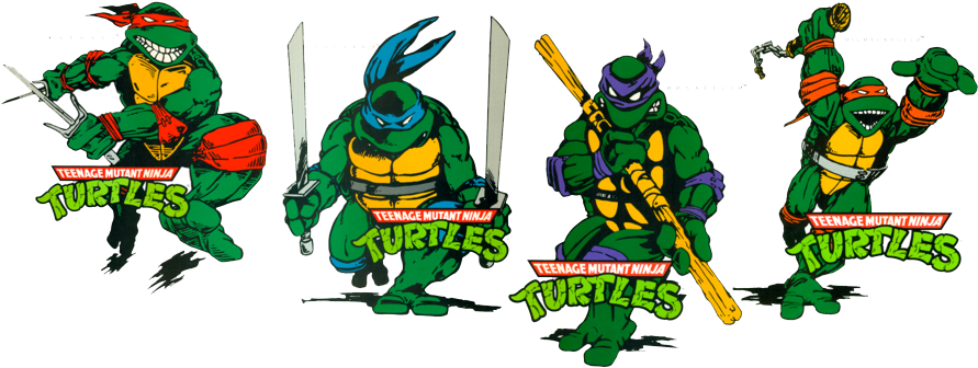 Ninja Turtles Png Clipart - Ninja Turtles (900x563), Png Download
