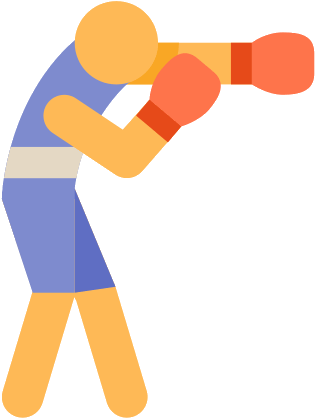 Boxeo Icon (500x500), Png Download