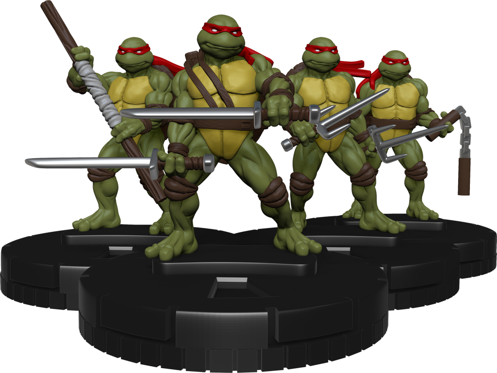 Wizkids Partners With Nickelodeon For Teenage Mutant - Tmnt Heroclix (1024x769), Png Download